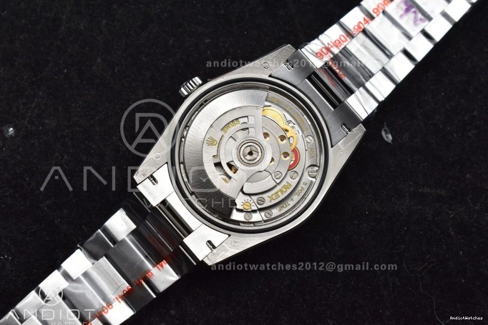 V5 Dial Best 904L (Gain Weight) on Steel Blue President Crystal 36 676 DayDate Edition QF Bracelet SS vr3255 Affordable 0315